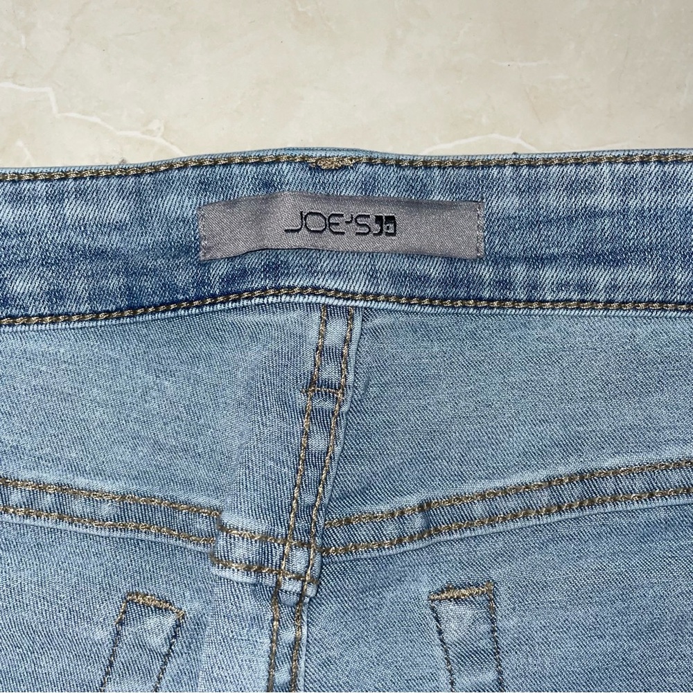Joe’s Light Blue Skinny Jeans- Minor Distressed - Picture 5 of 16